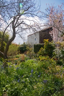 Thee house from the spring garden, April 2016